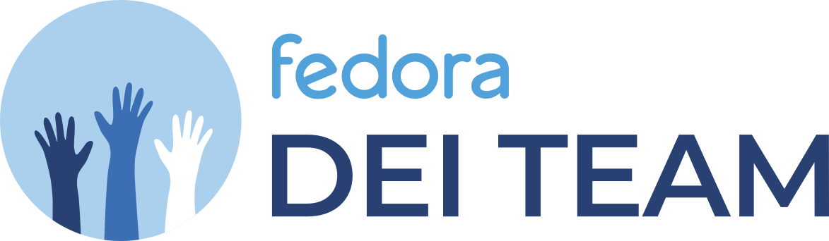 Team logo for the Fedora DEI Team. A round